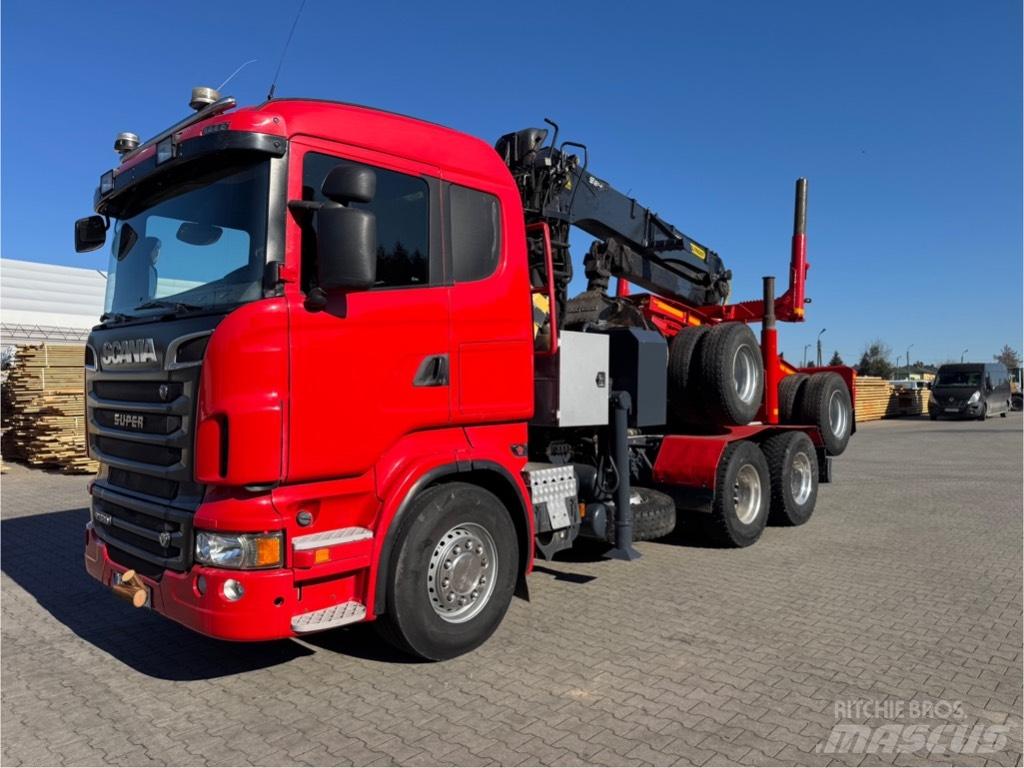 Scania R 560 Puuautot