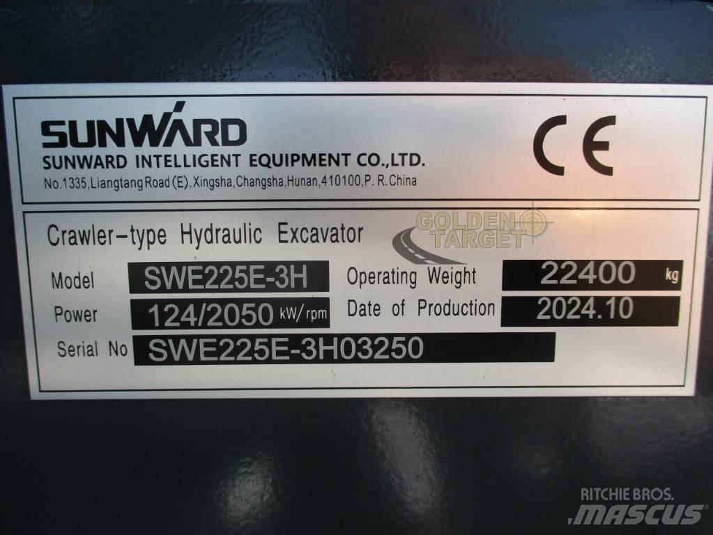 Sunward SWE 225E-3H Telakaivukoneet