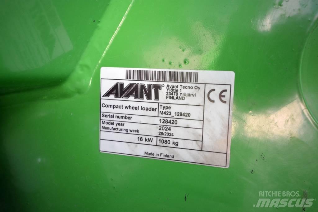 Avant 423 Pienkuormaajat