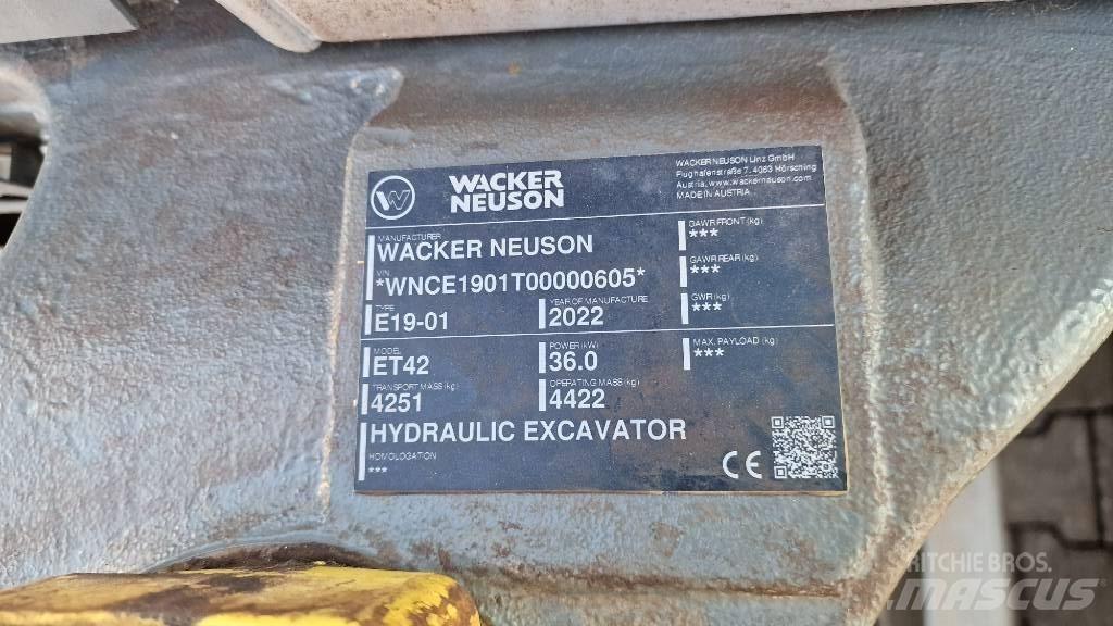 Wacker Neuson ET42 Telakaivukoneet