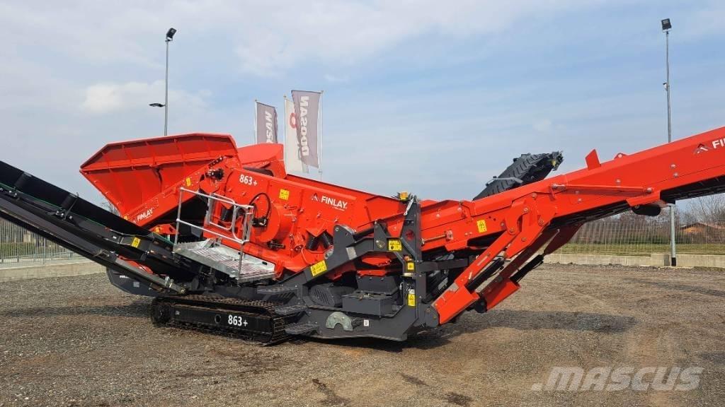 Terex Finlay 863 Mobiiliseulat