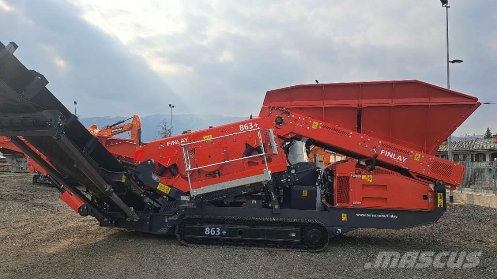 Terex Finlay 863 Mobiiliseulat