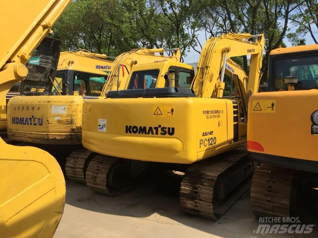 Komatsu PC 120 Midikaivukoneet 7t - 12t