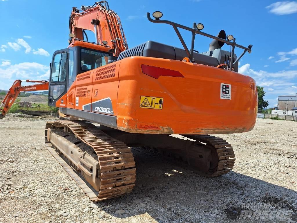 Doosan DX 380 Telakaivukoneet