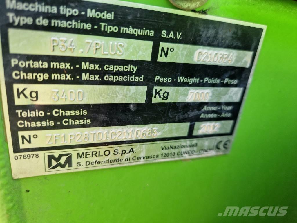 Merlo P 34.7 Plus Kurottajat