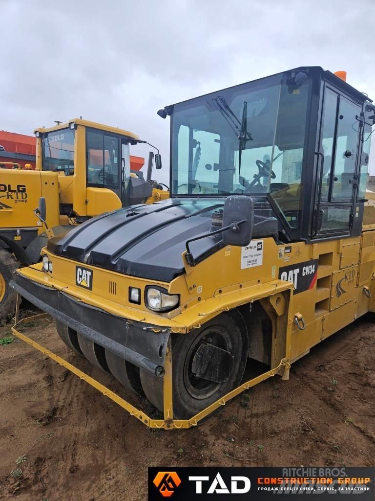 CAT CW 34 Kumipyöräjyrät