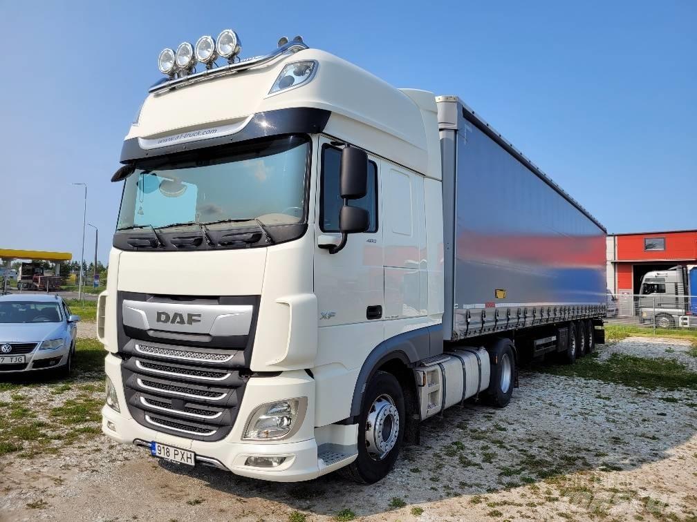 DAF XF 480 FT Vetopöytäautot