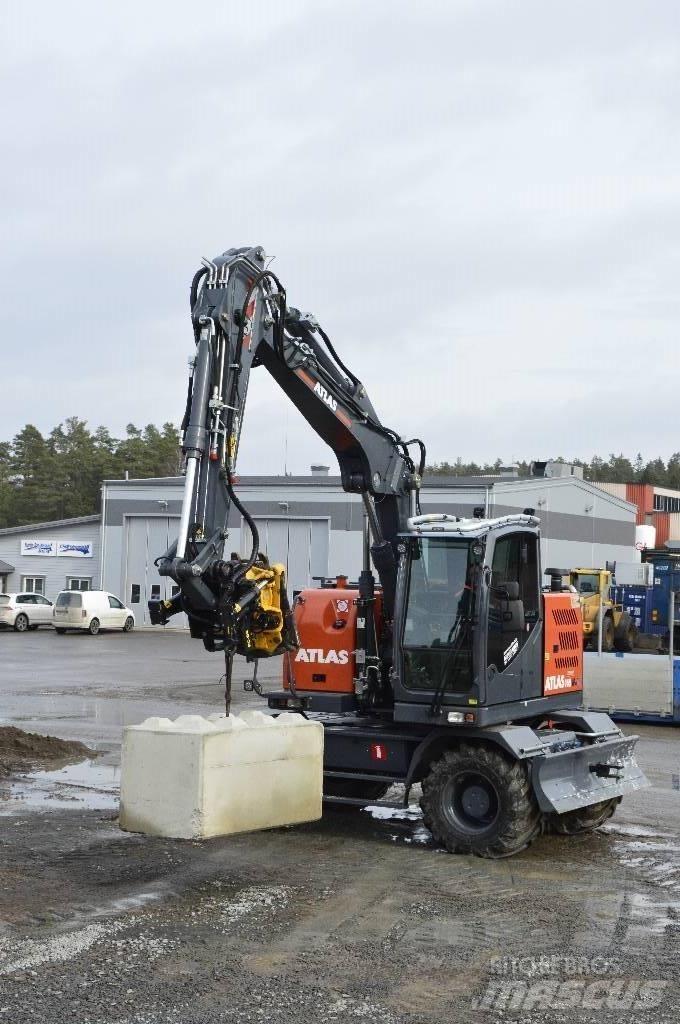 Atlas 165 Wsr Pyöräkaivukoneet