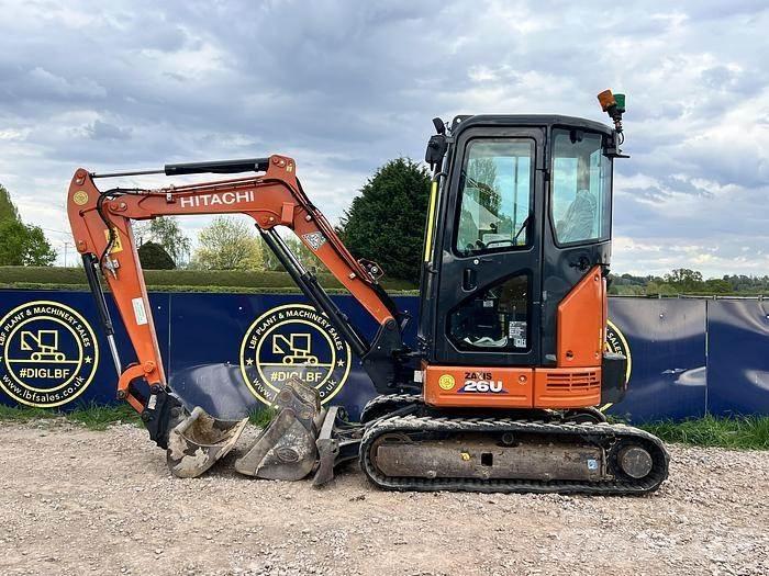 Hitachi ZX26U Erikoiskaivinkoneet