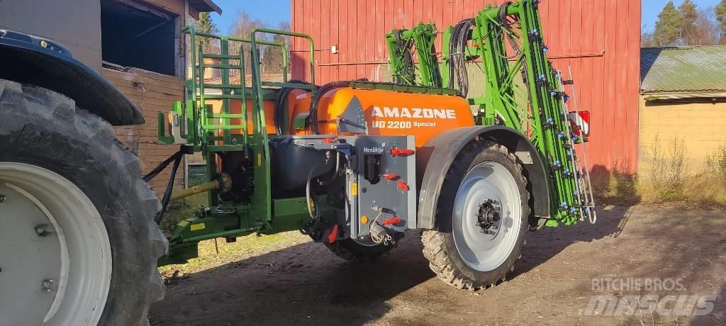 Amazone UG 2200 Hinattavat ruiskut