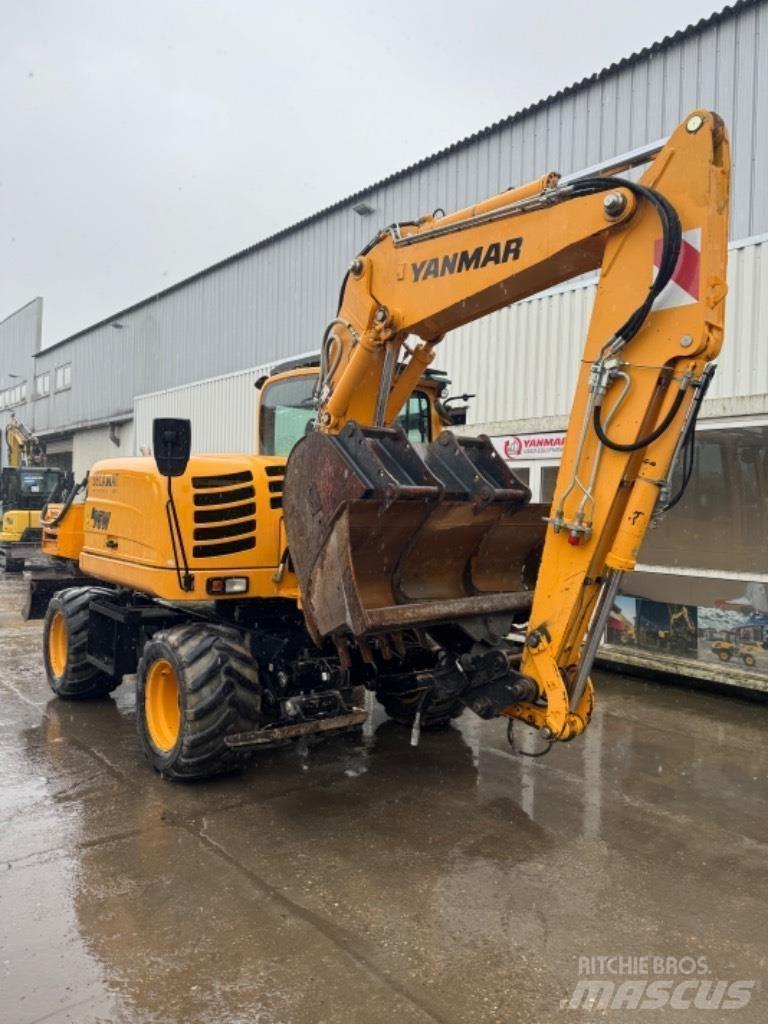 Yanmar B95W (40496) Pyöräkaivukoneet