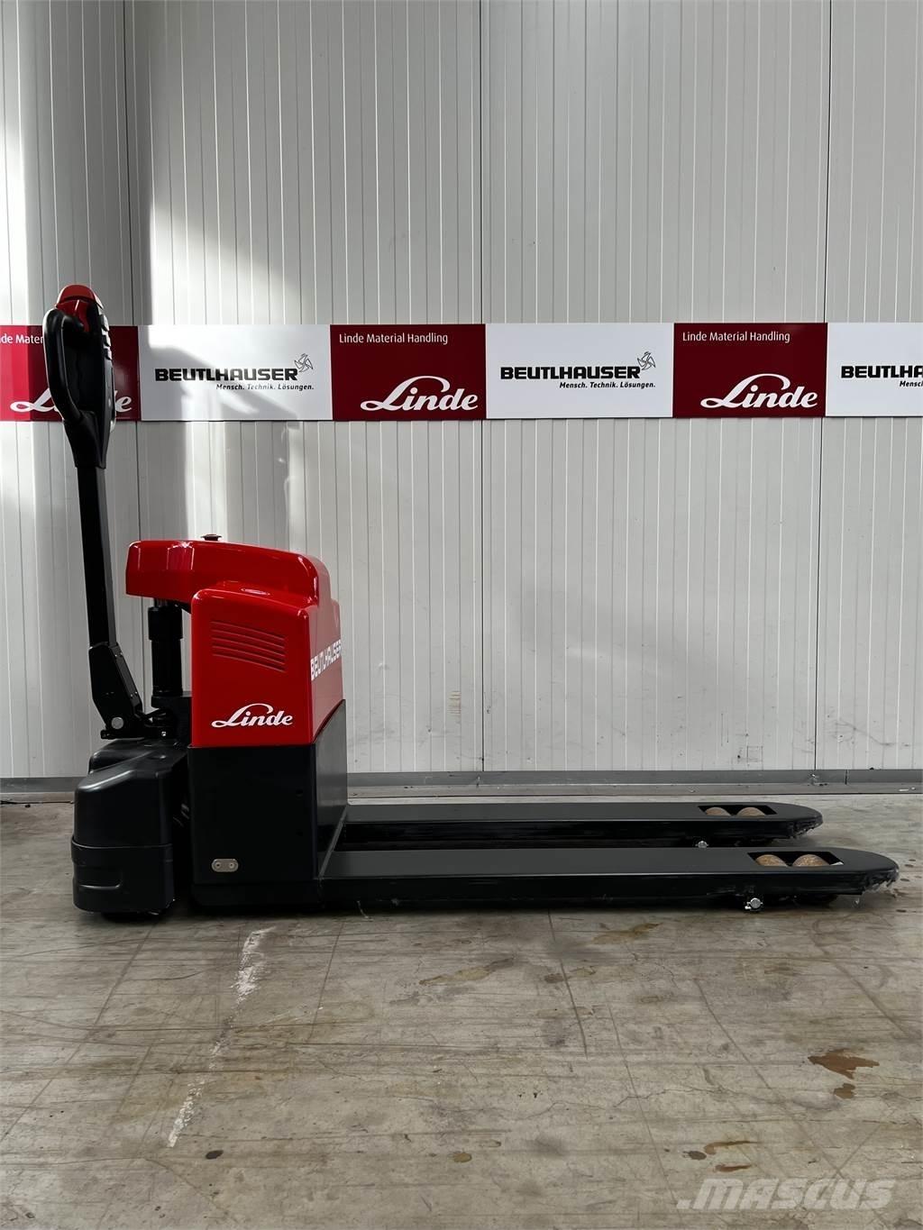 Linde MT15 Käyden ajettavat pinoamistrukit