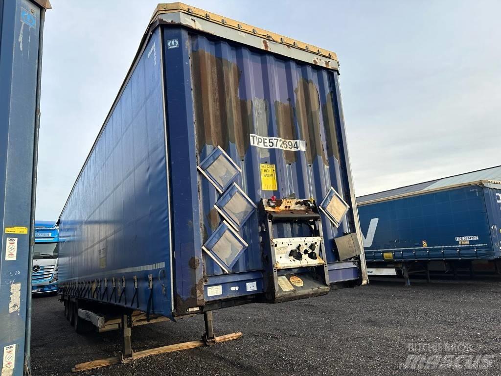 Krone SD MEGA-LINER Pressukapellipuoliperävaunut