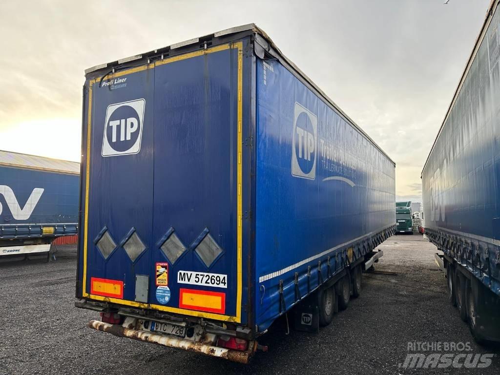 Krone SD MEGA-LINER Pressukapellipuoliperävaunut