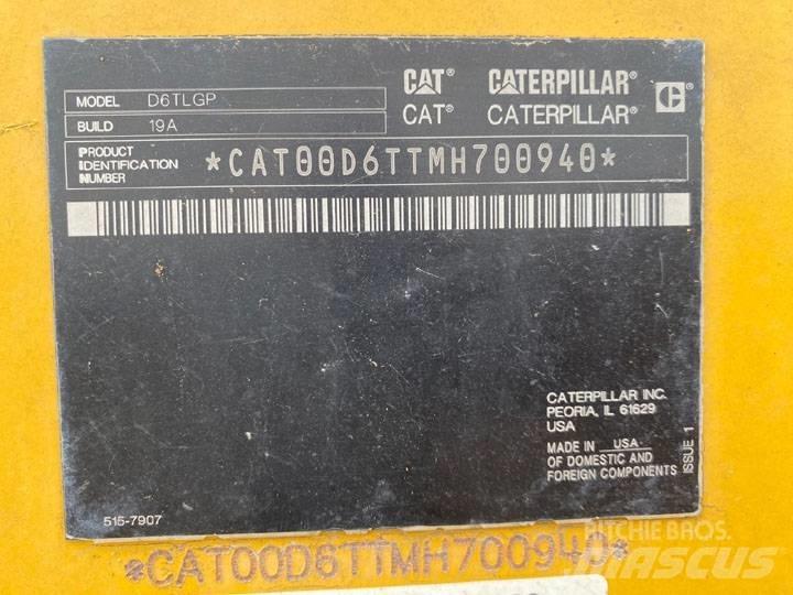 CAT D6T LGP Telaketjupuskutraktorit