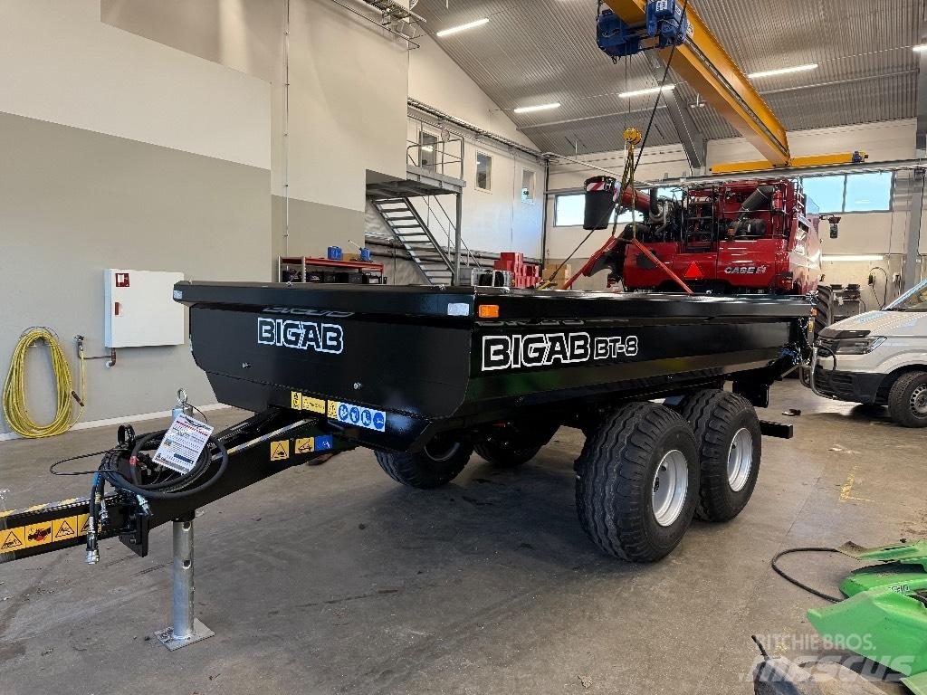 Bigab BT 8 HARDOX Maansiirtoperävaunut