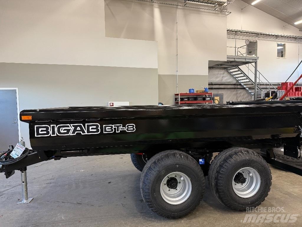 Bigab BT 8 HARDOX Maansiirtoperävaunut