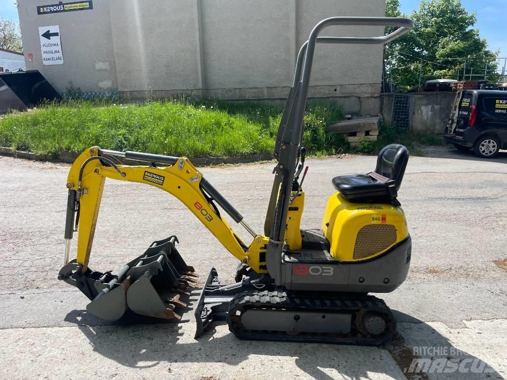 Wacker Neuson 803 Minikaivukoneet < 7t