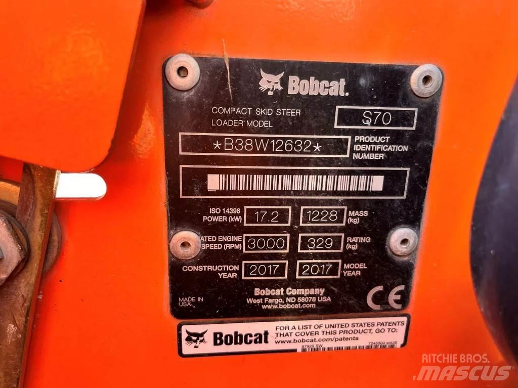 Bobcat S70 Liukuohjatut kuormaajat