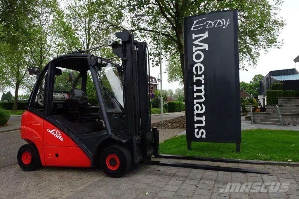 Linde H25 Heftruck Nestekaasutrukit
