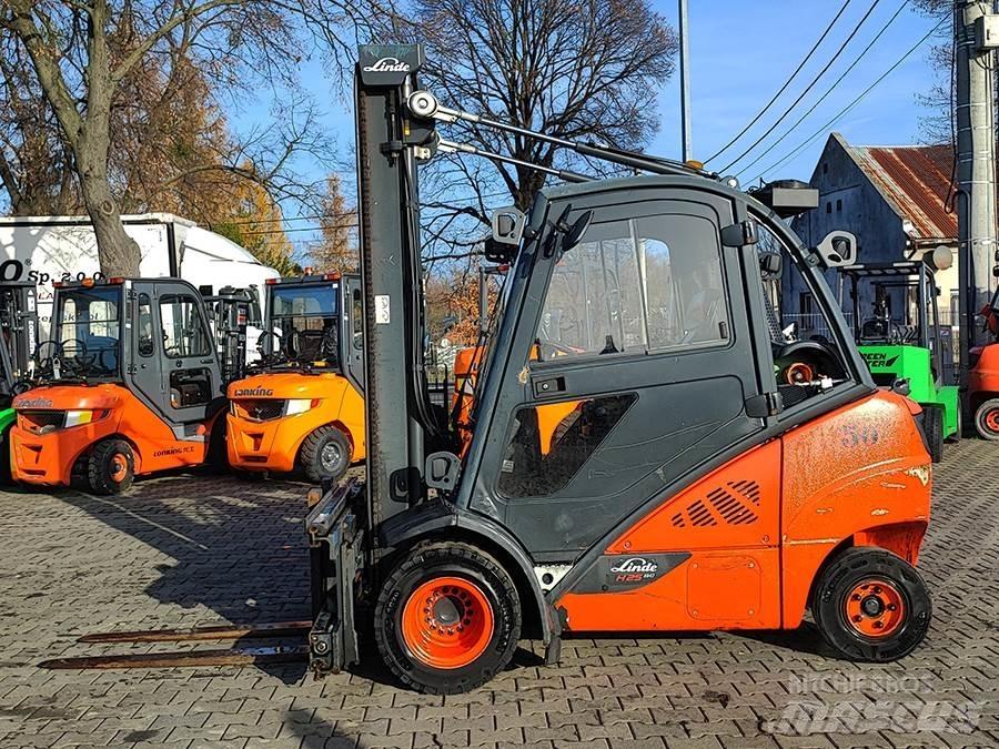 Linde H25T-02/600 Nestekaasutrukit