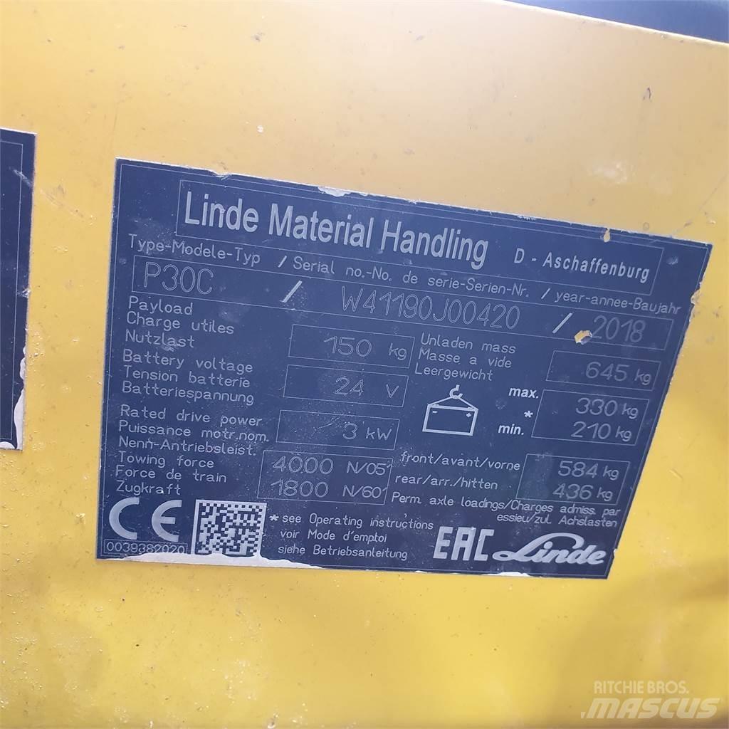 Linde P30C Vetotrukit