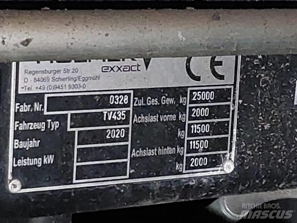 Holmer TV 435 Lietteen levittimet
