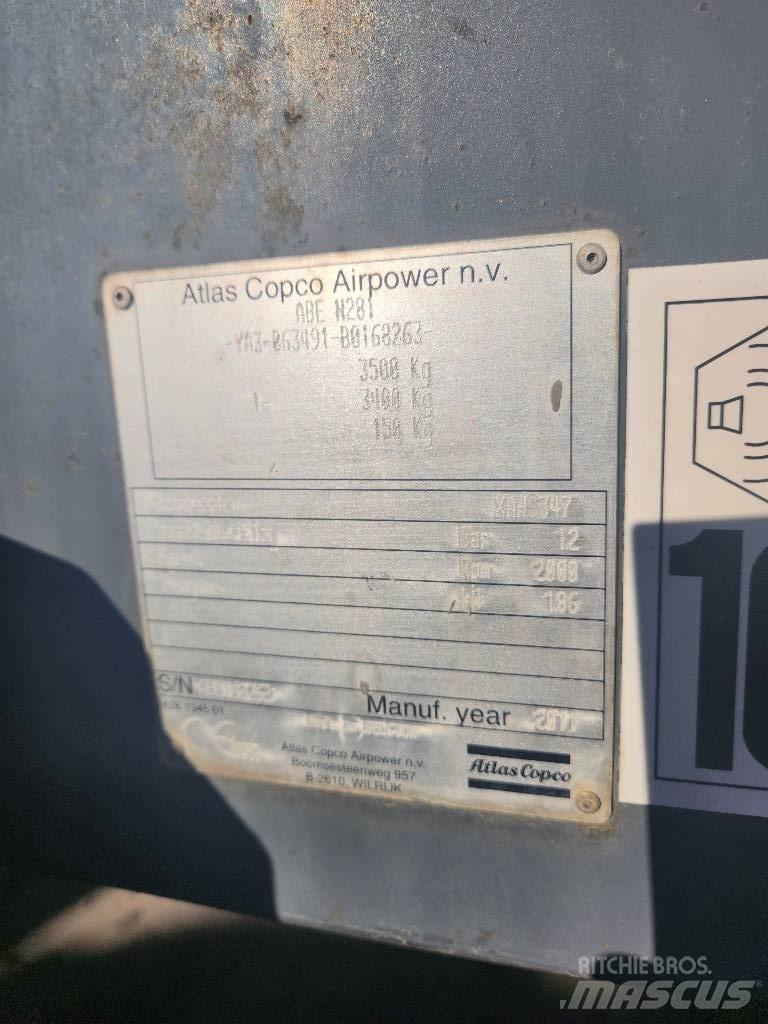 Atlas Copco XAHS 347 Kompressorit