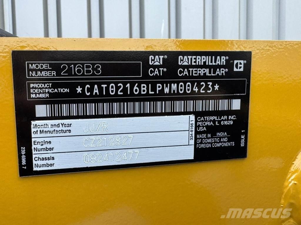 CAT 216B3 Pyöräkuormaajat