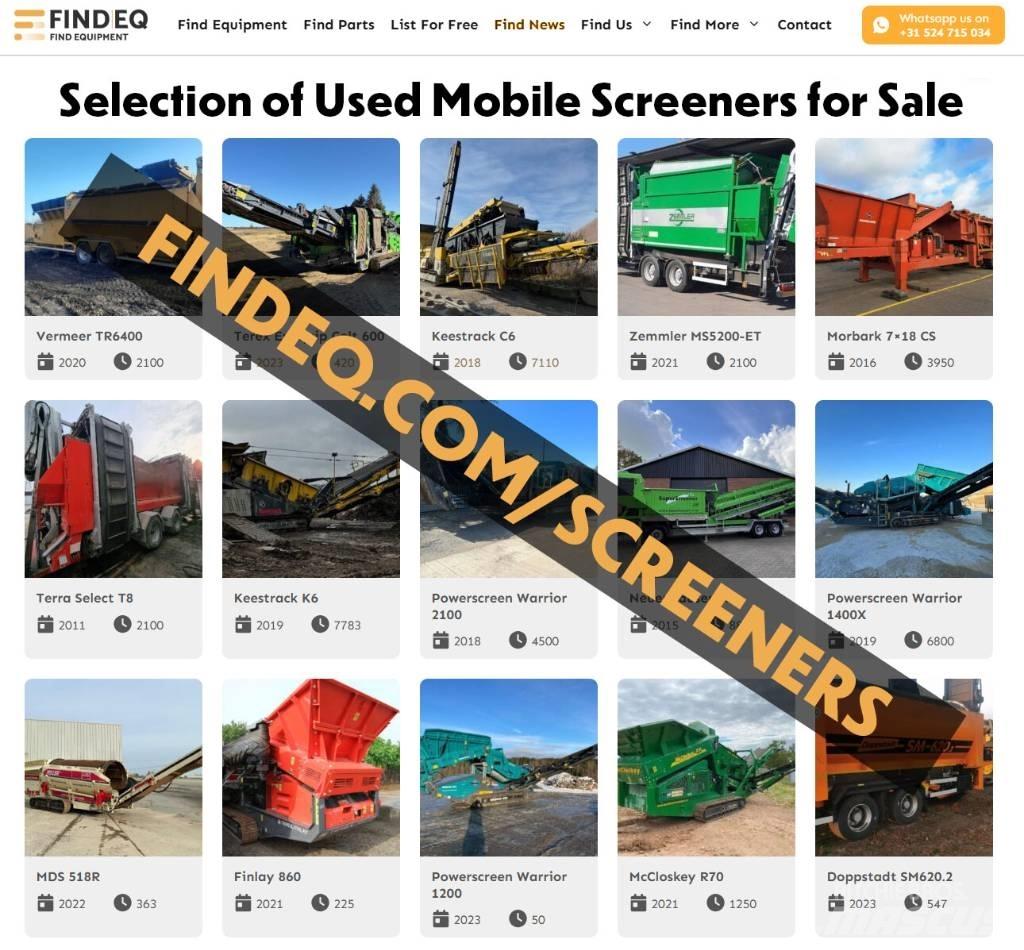 PowerScreen Div. Mobiiliseulat