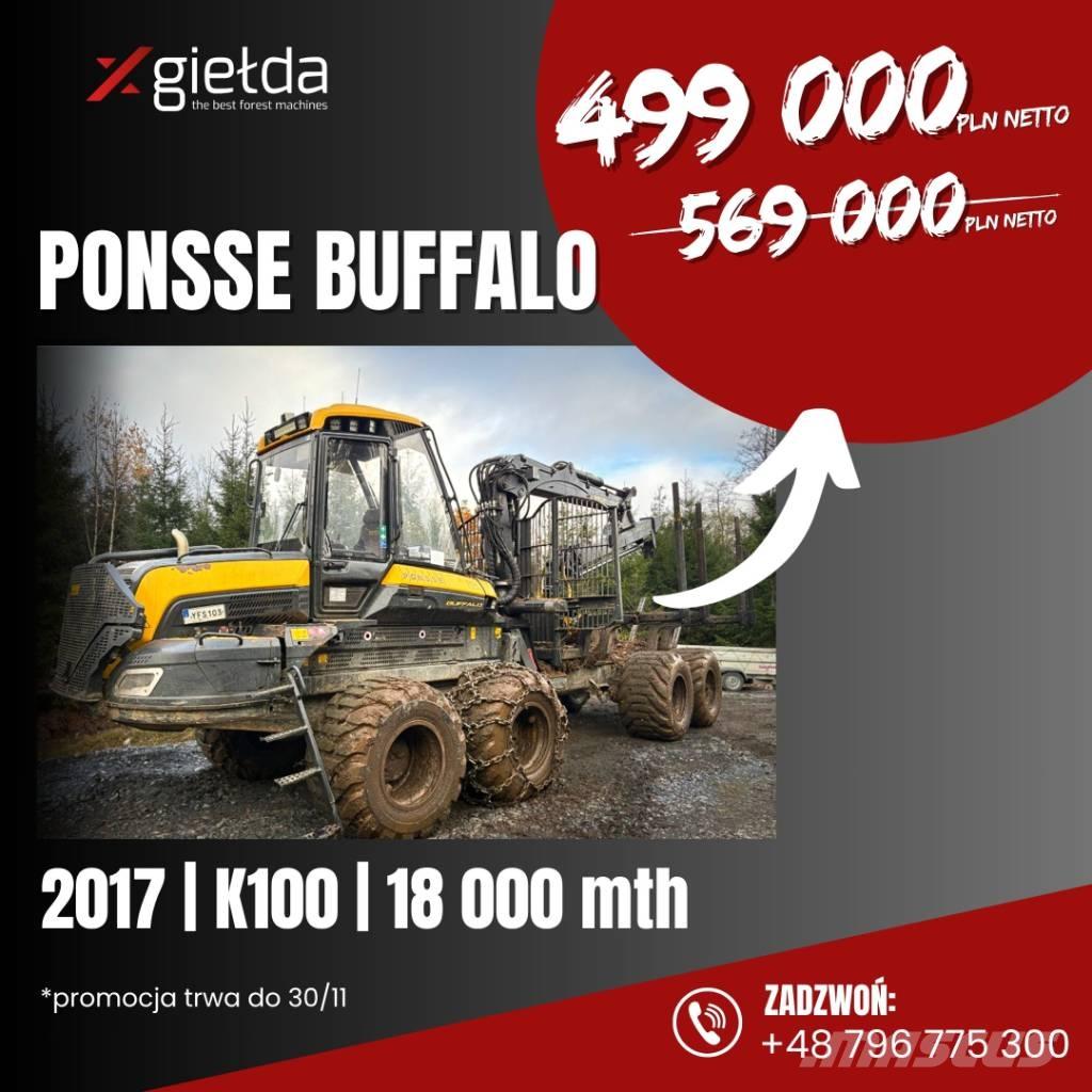 Ponsse Buffalo Kuormatraktorit