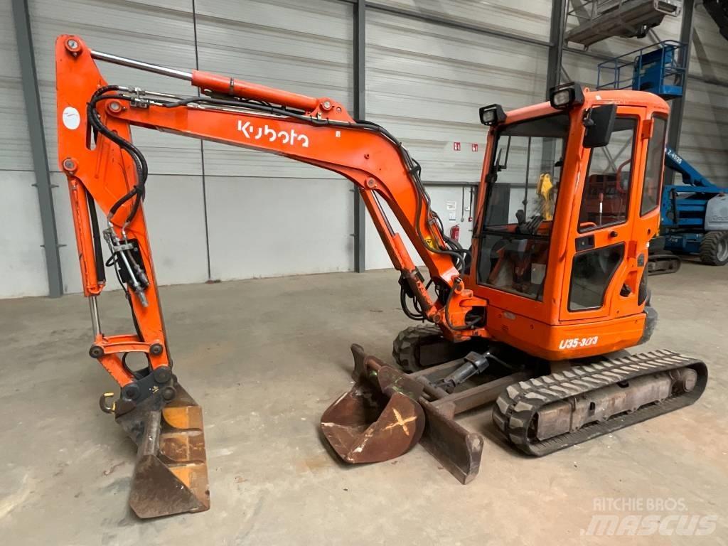 Kubota U 35-3 A 3 Minikaivukoneet < 7t