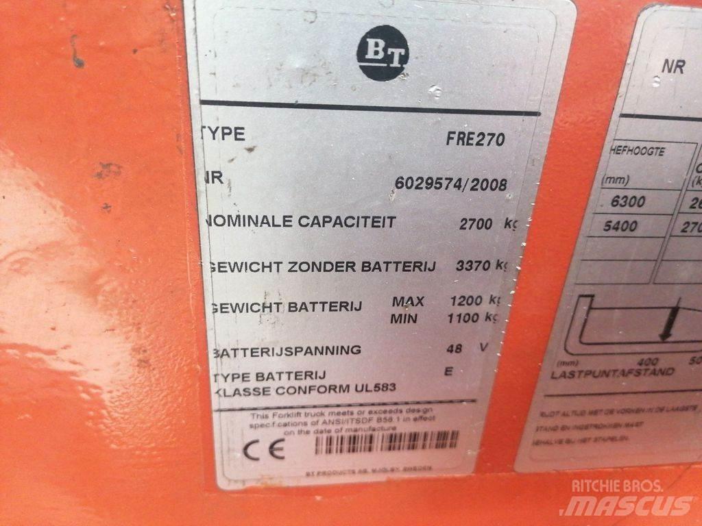 BT FRE270 Työntömastotrukit