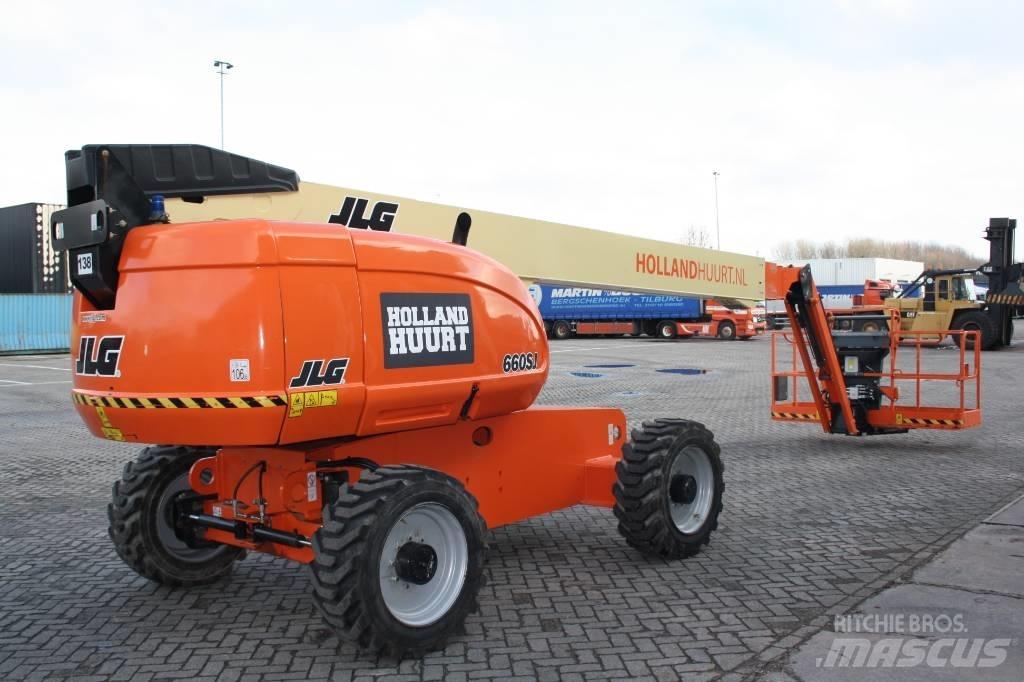 JLG 660 SJ Teleskooppipuominostimet