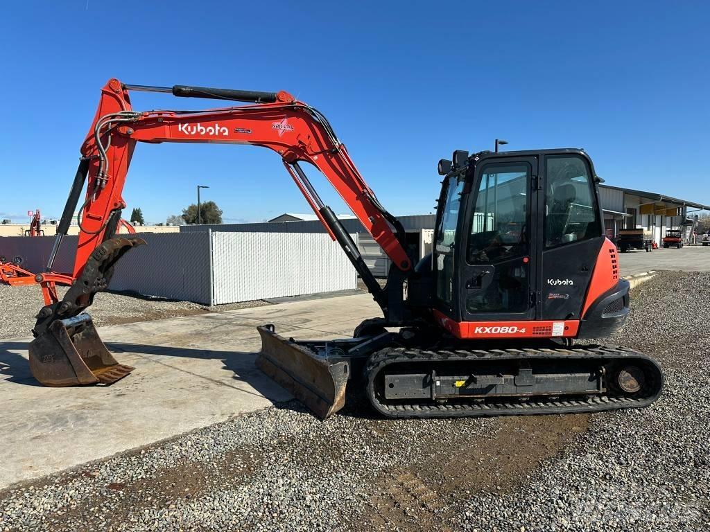 Kubota KX 080-4 Minikaivukoneet < 7t