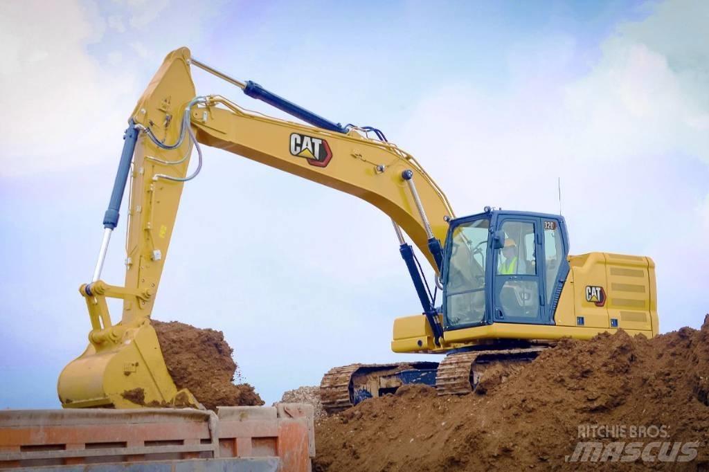 CAT 320 Telakaivukoneet