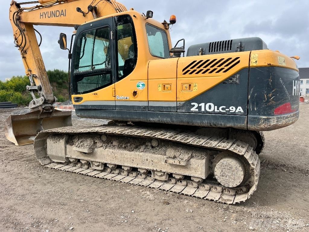 Hyundai Robex 210–9 Telakaivukoneet