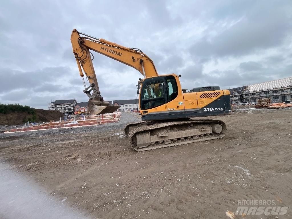 Hyundai Robex 210–9 Telakaivukoneet