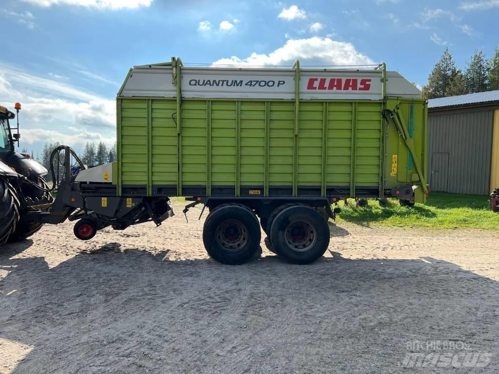 CLAAS Quantum 4700 P Keräävät noukinvaunut ja silppurivaunut