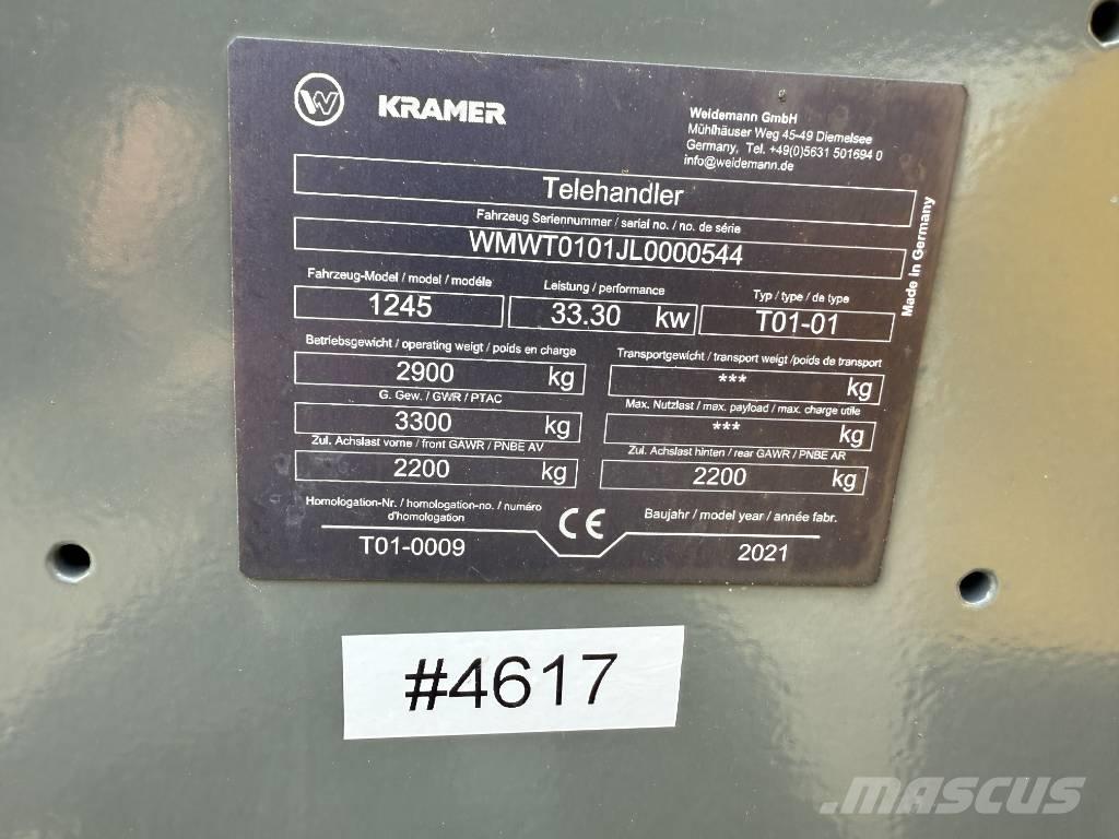 Kramer 1245 Kurottajat