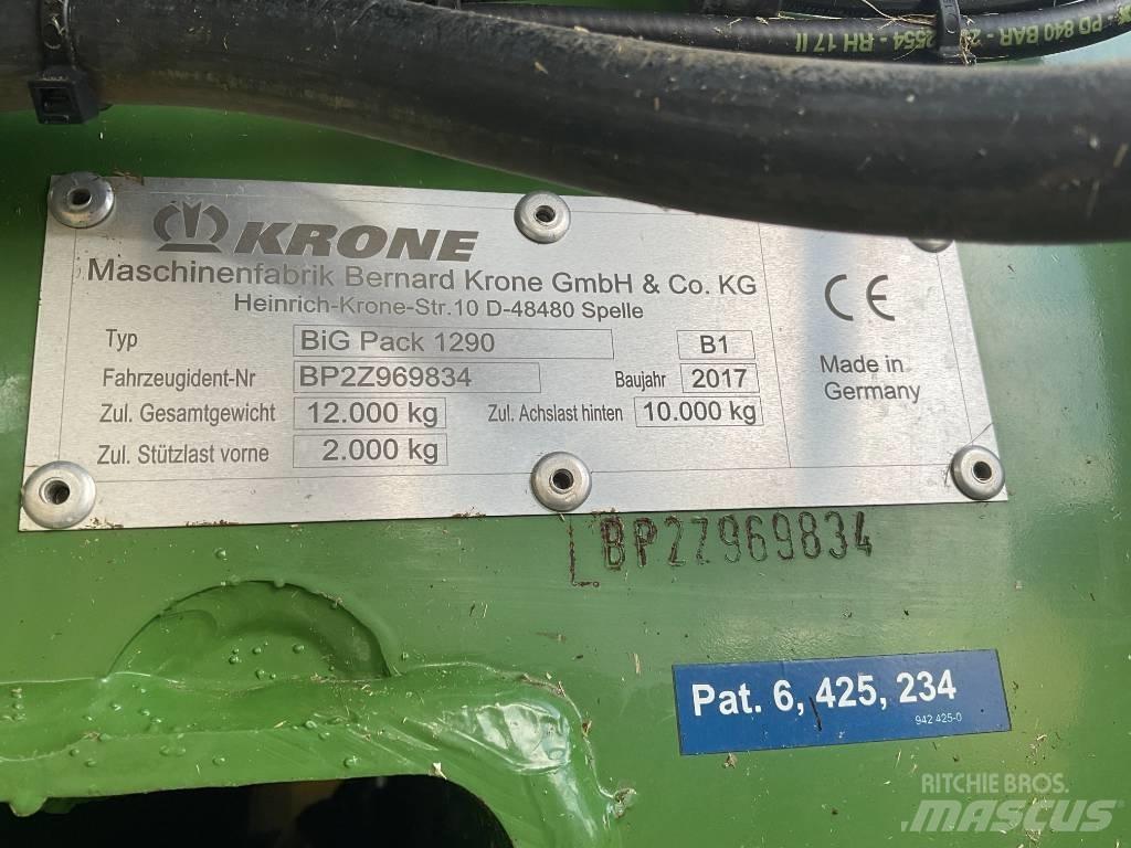 Krone BP1290 HS Kanttipaalaimet