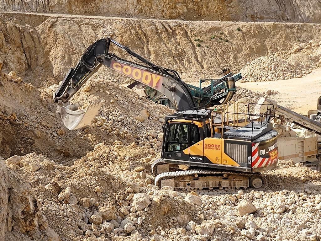 Volvo EC 250 EL Telakaivukoneet