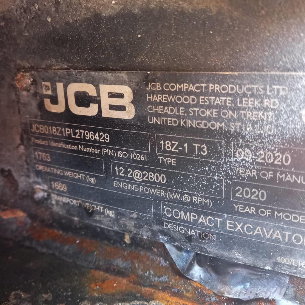 JCB 18 Z-1 Minikaivukoneet < 7t