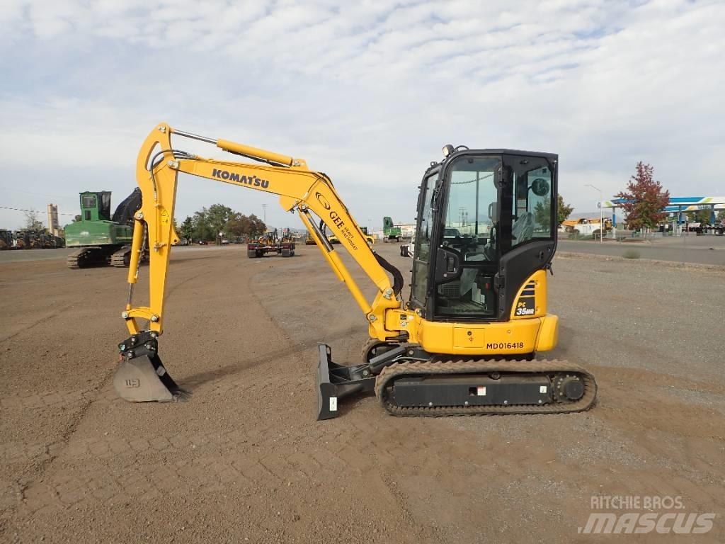 Komatsu PC35MR-5 Minikaivukoneet < 7t