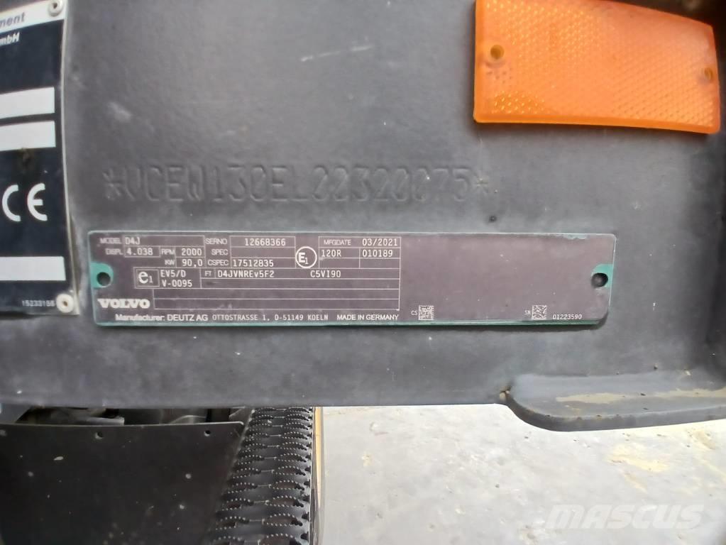 Volvo EWR 130 E Pyöräkaivukoneet