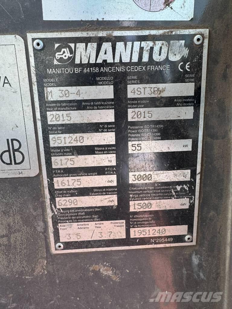 Manitou M 30.4 Dieseltrukit
