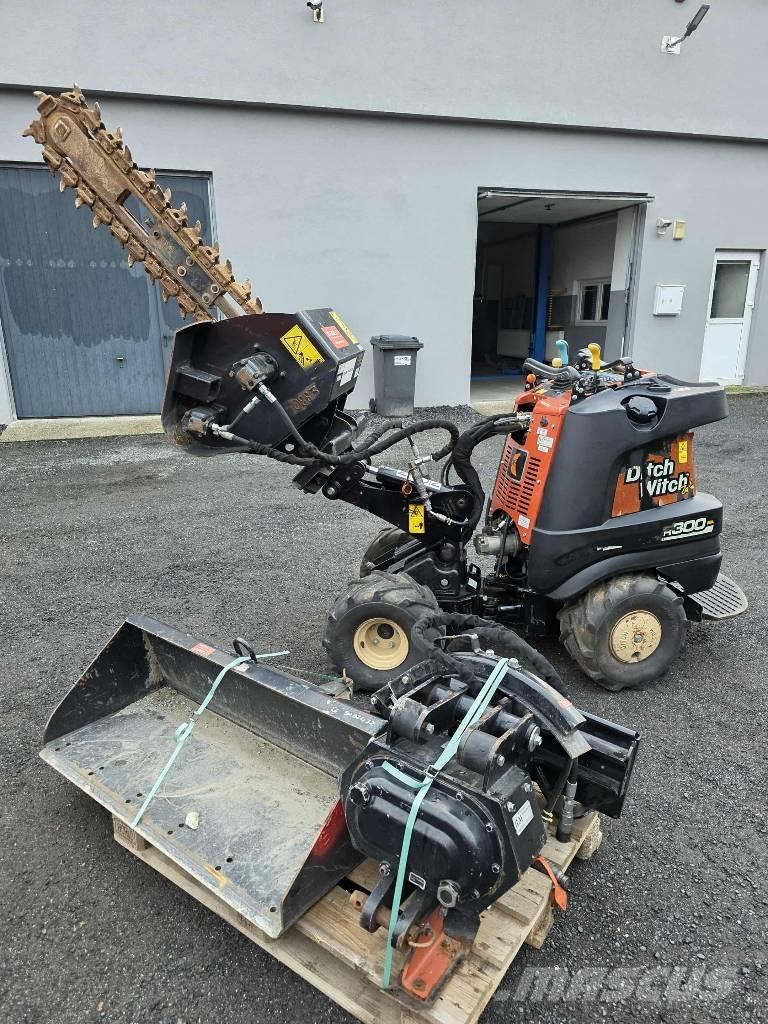 Ditch Witch R300 Ketjukaivurit