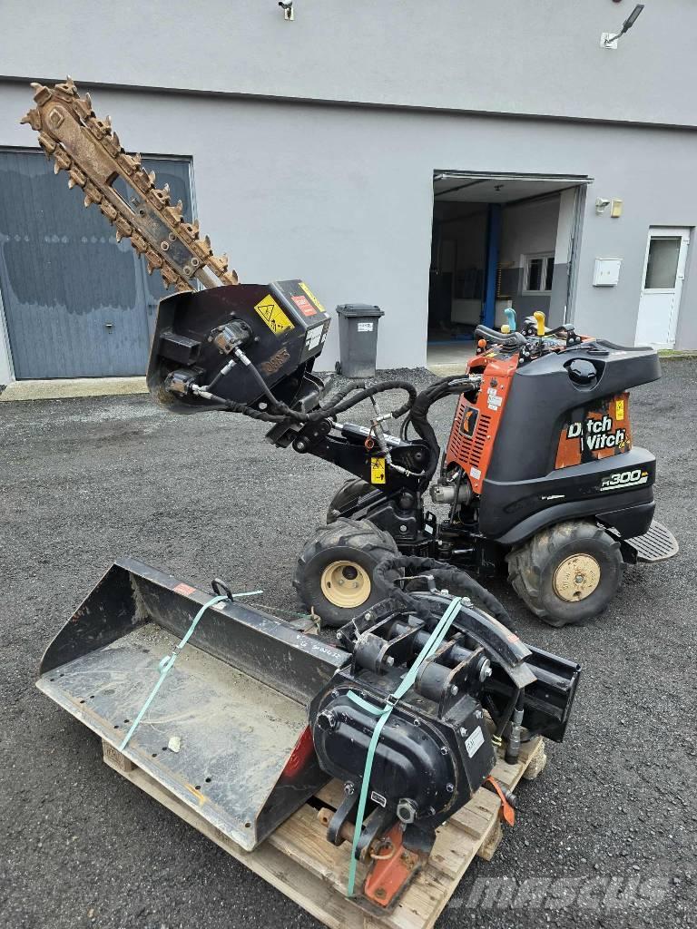 Ditch Witch R300 Ketjukaivurit