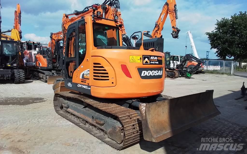Doosan DX140LCR-5 Telakaivukoneet