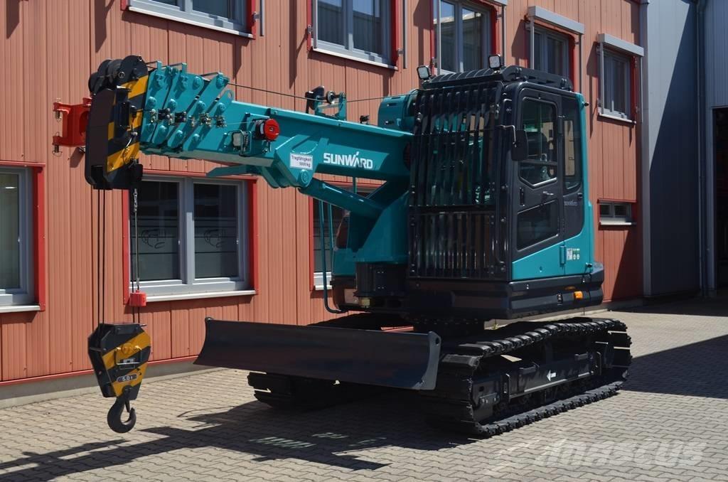 Sunward SWTC5D Tela-alustaiset nosturit